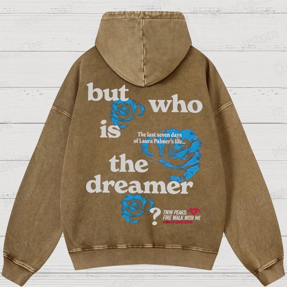 Twin Peaks Blue Rose Washed Hoodies