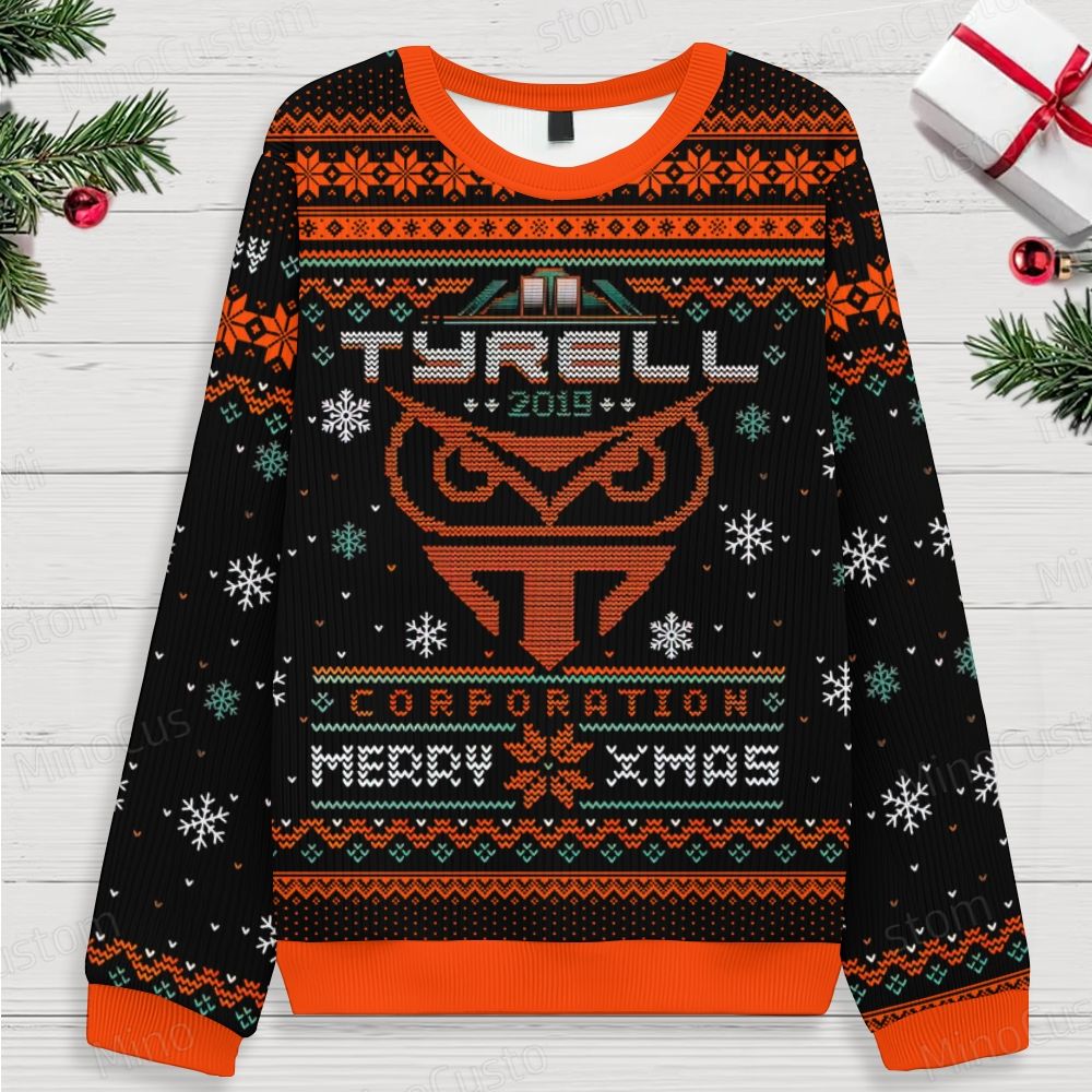 Tyrell Corporation Ugly christmas Knit sweatshirt
