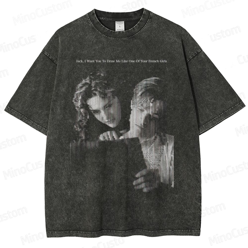 Romance - Themed Washed T - Shirt