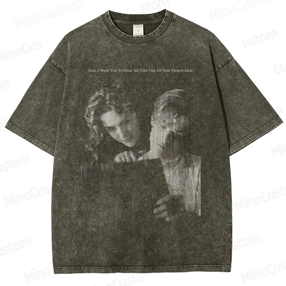 Romance - Themed Washed T - Shirt