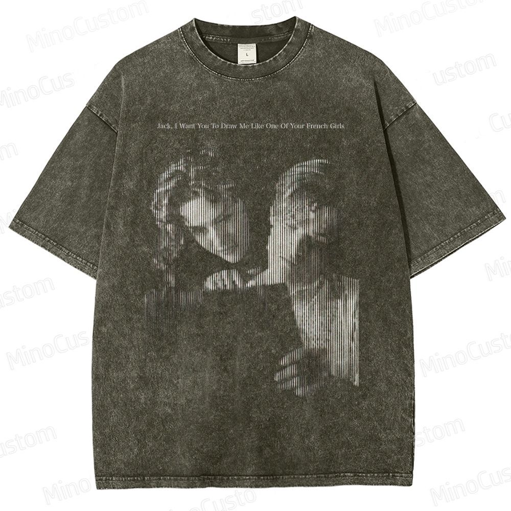 Romance - Themed Washed T - Shirt