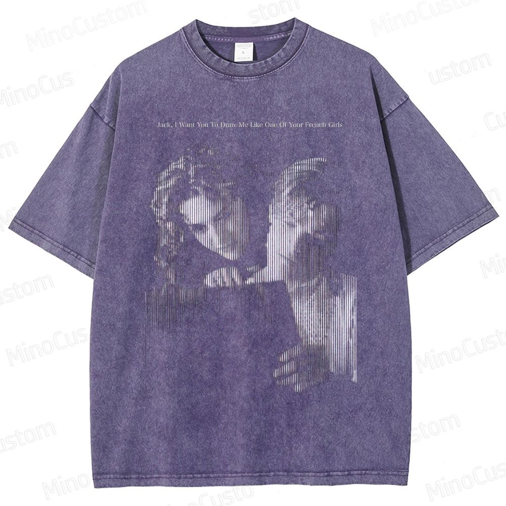 Romance - Themed Washed T - Shirt