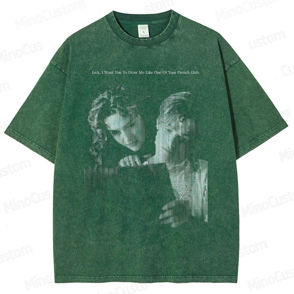 Romance - Themed Washed T - Shirt