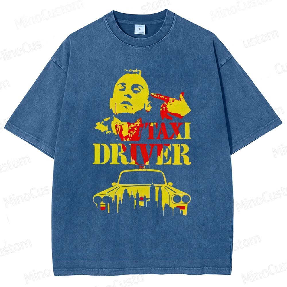 Urban Drama Themed Washed T - Shirt