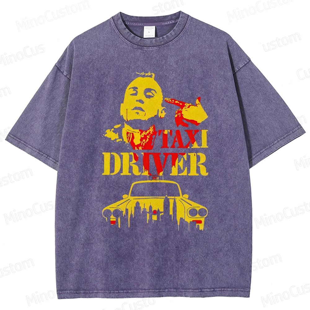 Urban Drama Themed Washed T - Shirt