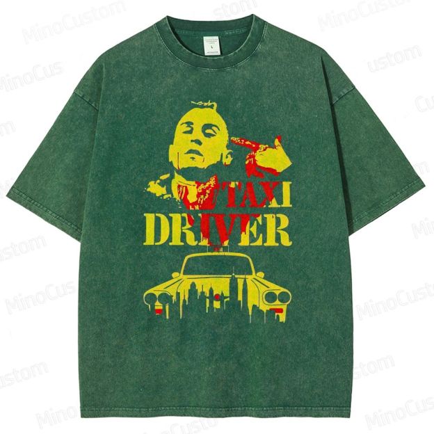 Urban Drama Themed Washed T - Shirt