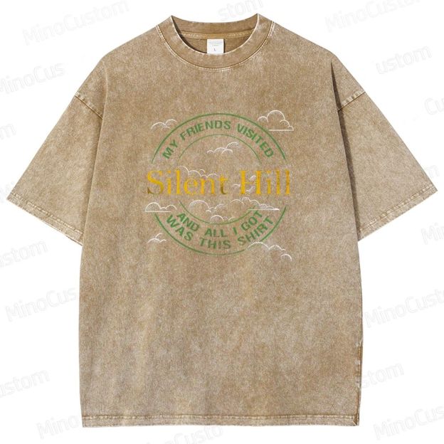 Horror - Themed Washed T - Shirt