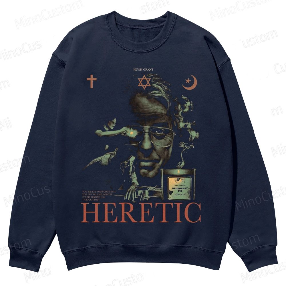 Religious Symbols and Character Themed Sweatshirt