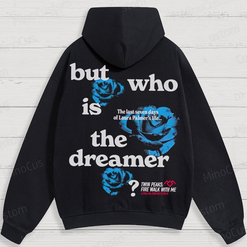 Twin Peaks Blue Rose Cotton Hoodies 