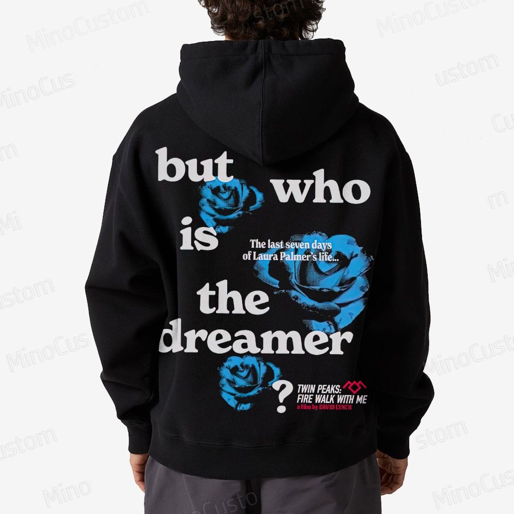 Twin Peaks Blue Rose Cotton Hoodies 