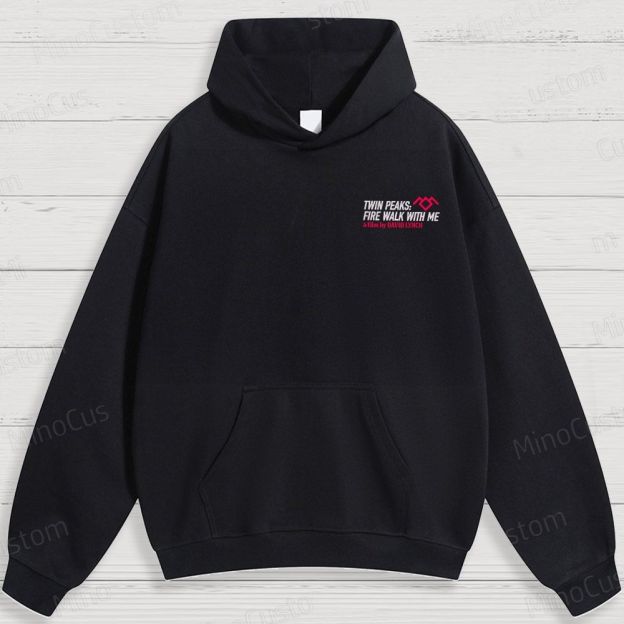 Twin Peaks Blue Rose Cotton Hoodies 