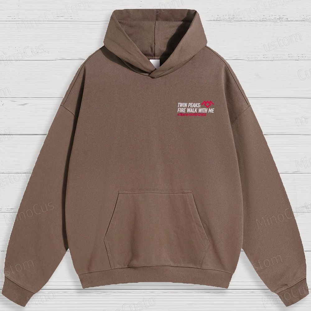 Twin Peaks Blue Rose Cotton Hoodies 