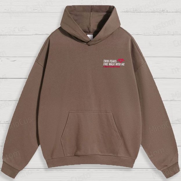 Twin Peaks Blue Rose Cotton Hoodies 