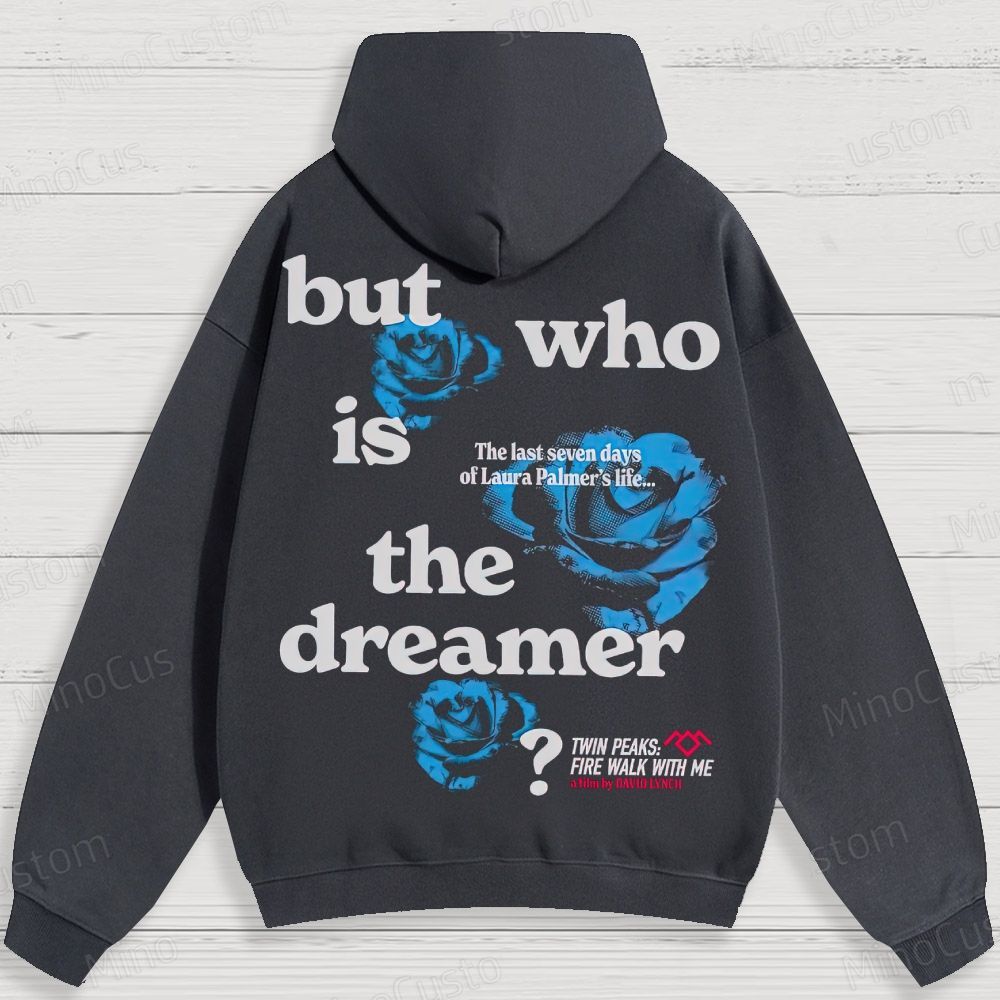 Twin Peaks Blue Rose Cotton Hoodies 