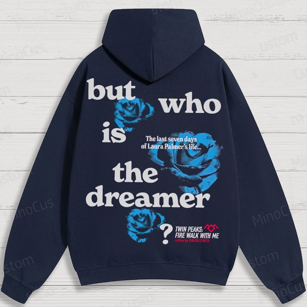 Twin Peaks Blue Rose Cotton Hoodies 