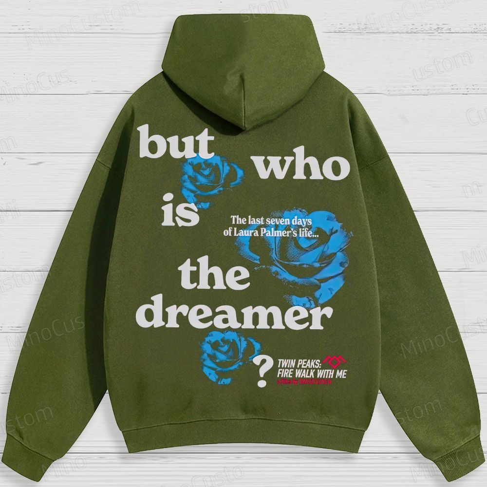 Twin Peaks Blue Rose Cotton Hoodies 