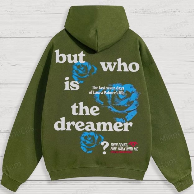 Twin Peaks Blue Rose Cotton Hoodies 