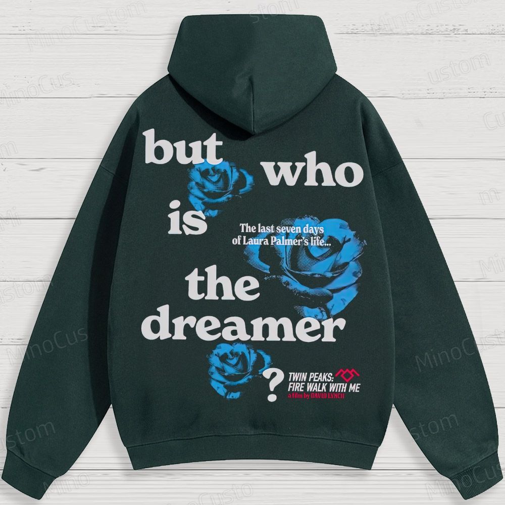 Twin Peaks Blue Rose Cotton Hoodies 