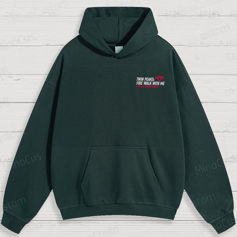 Twin Peaks Blue Rose Cotton Hoodies 