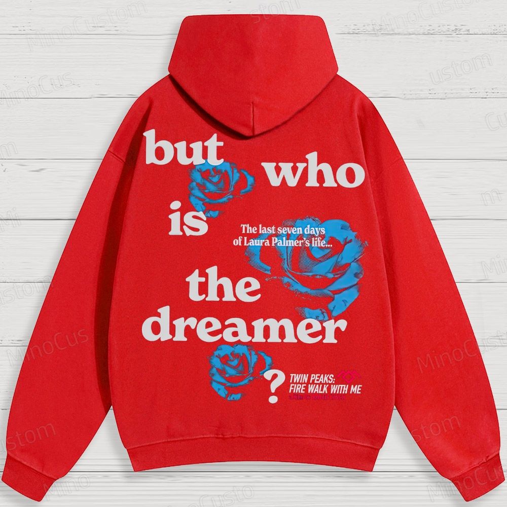 Twin Peaks Blue Rose Cotton Hoodies 