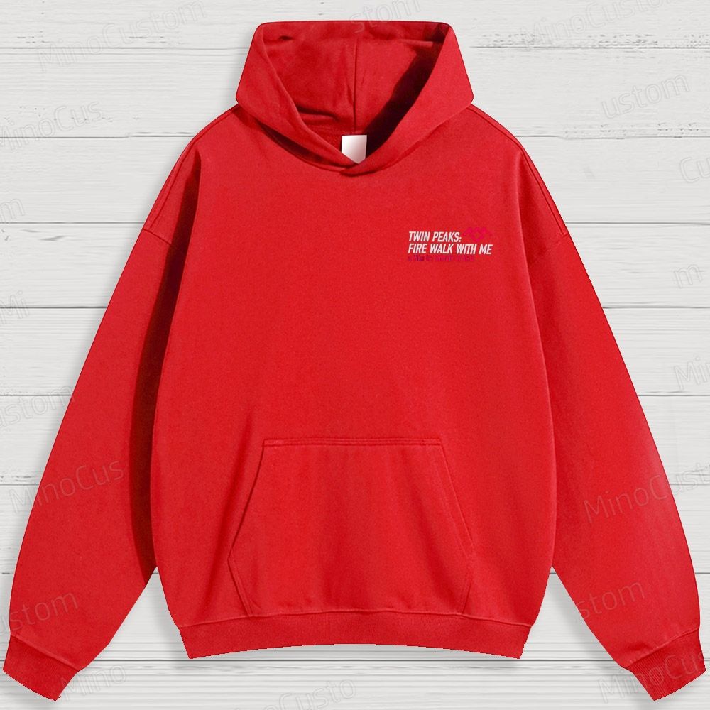 Twin Peaks Blue Rose Cotton Hoodies 