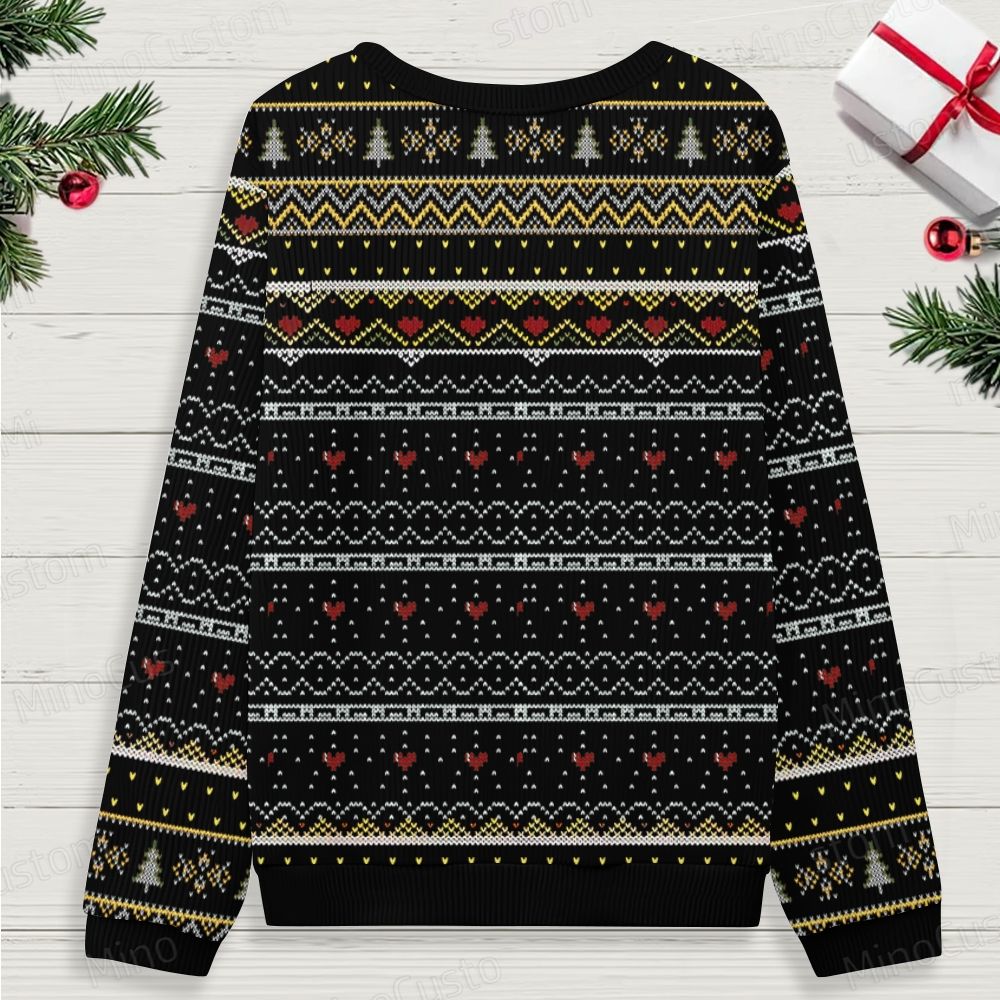 Last Christmas Viking Ugly Christmas Knit sweatshirt