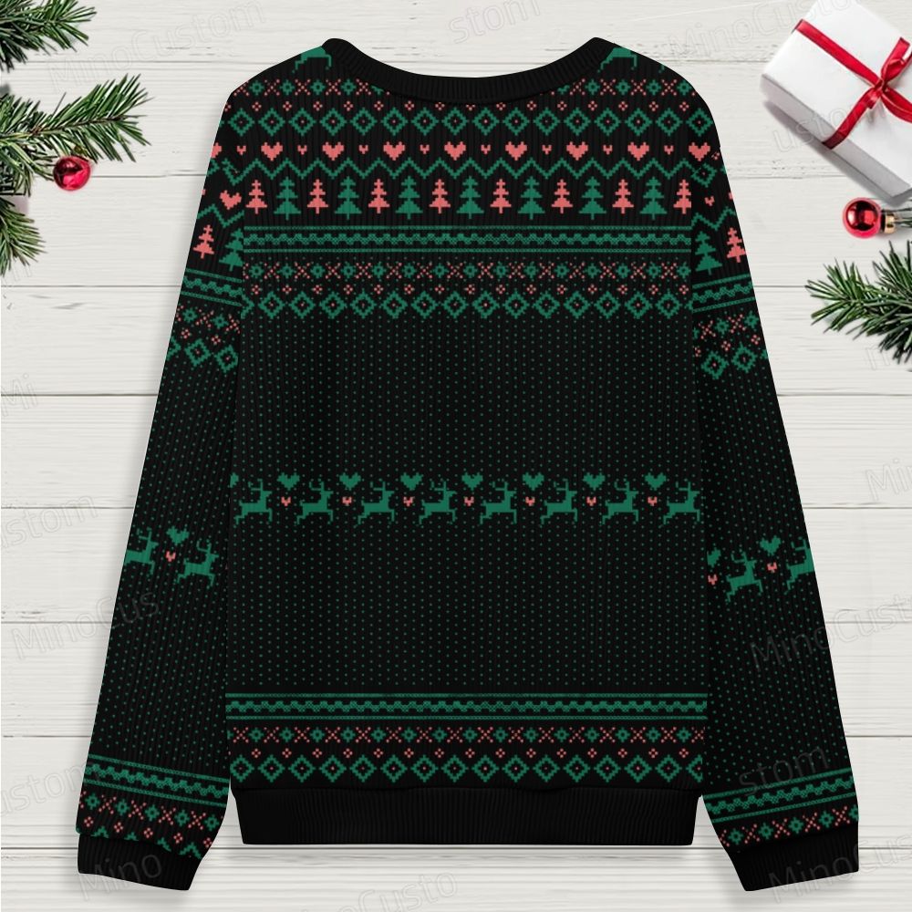 Sands Of Synchronicity Ugly Christmas Knit Sweatshirt 