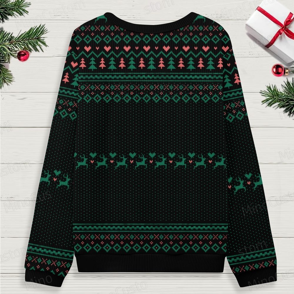 Sands Of Synchronicity Ugly Christmas Knit Sweatshirt 