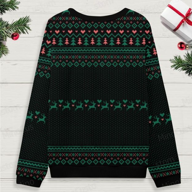 Sands Of Synchronicity Ugly Christmas Knit Sweatshirt 