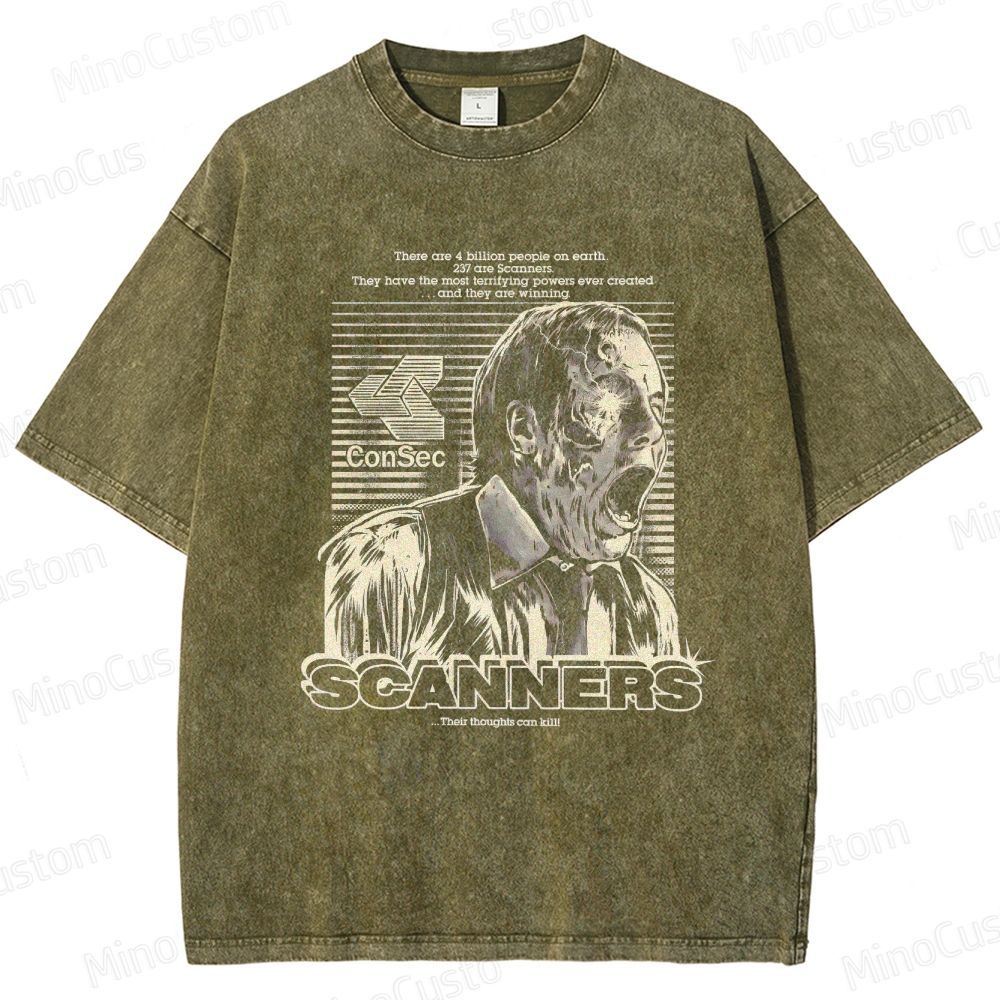 Vintage - Style Character and Text Graphic Short - Sleeve T - Shirt