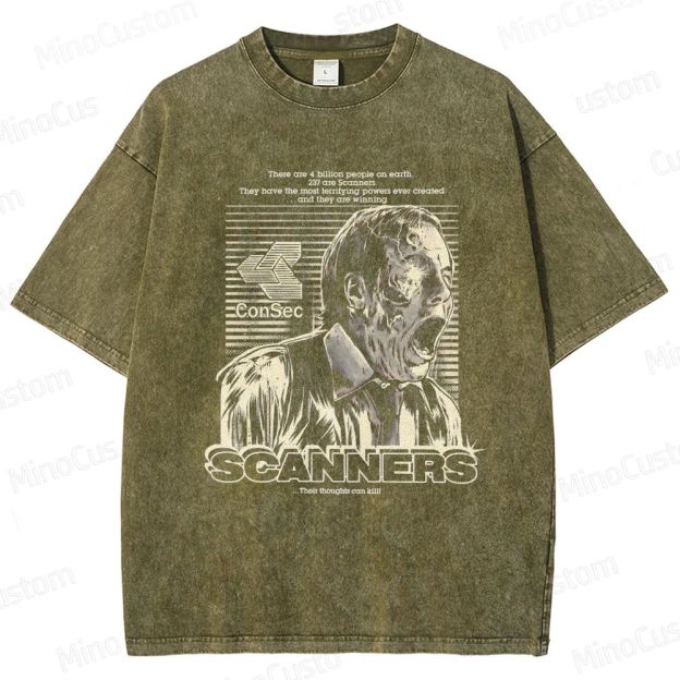 Vintage - Style Character and Text Graphic Short - Sleeve T - Shirt