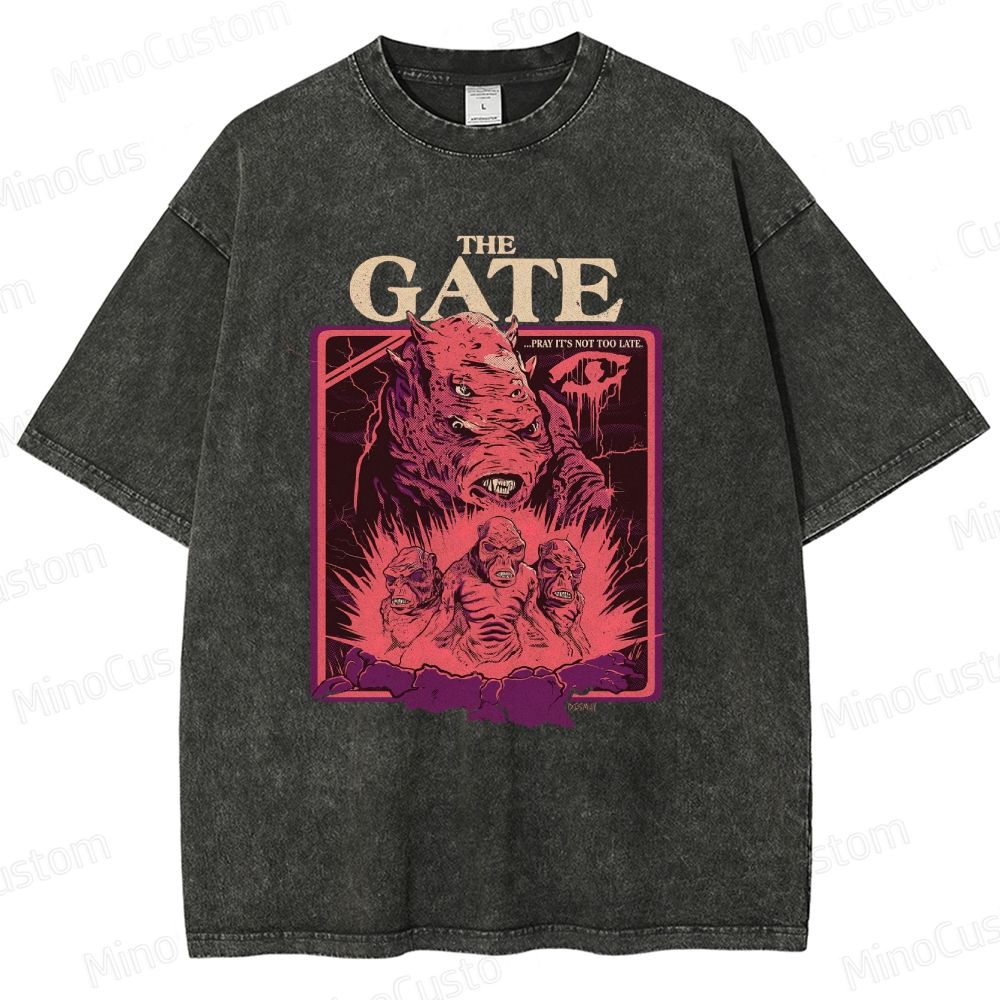 Vintage Monster Graphic Short - Sleeve T - Shirt