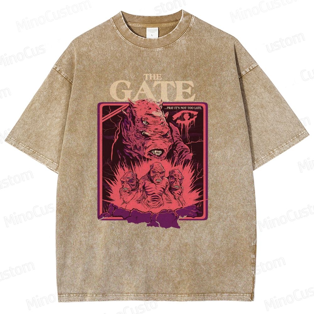 Vintage Monster Graphic Short - Sleeve T - Shirt