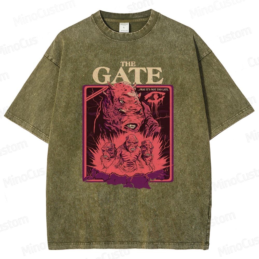 Vintage Monster Graphic Short - Sleeve T - Shirt