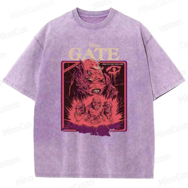 Vintage Monster Graphic Short - Sleeve T - Shirt