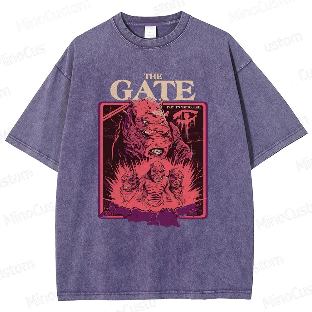 Vintage Monster Graphic Short - Sleeve T - Shirt