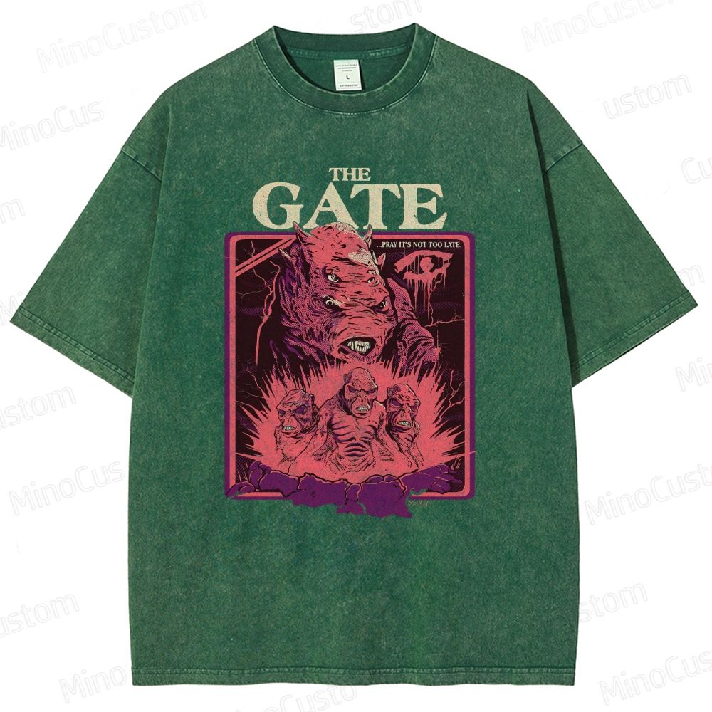 Vintage Monster Graphic Short - Sleeve T - Shirt