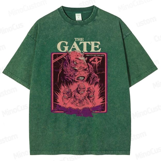 Vintage Monster Graphic Short - Sleeve T - Shirt