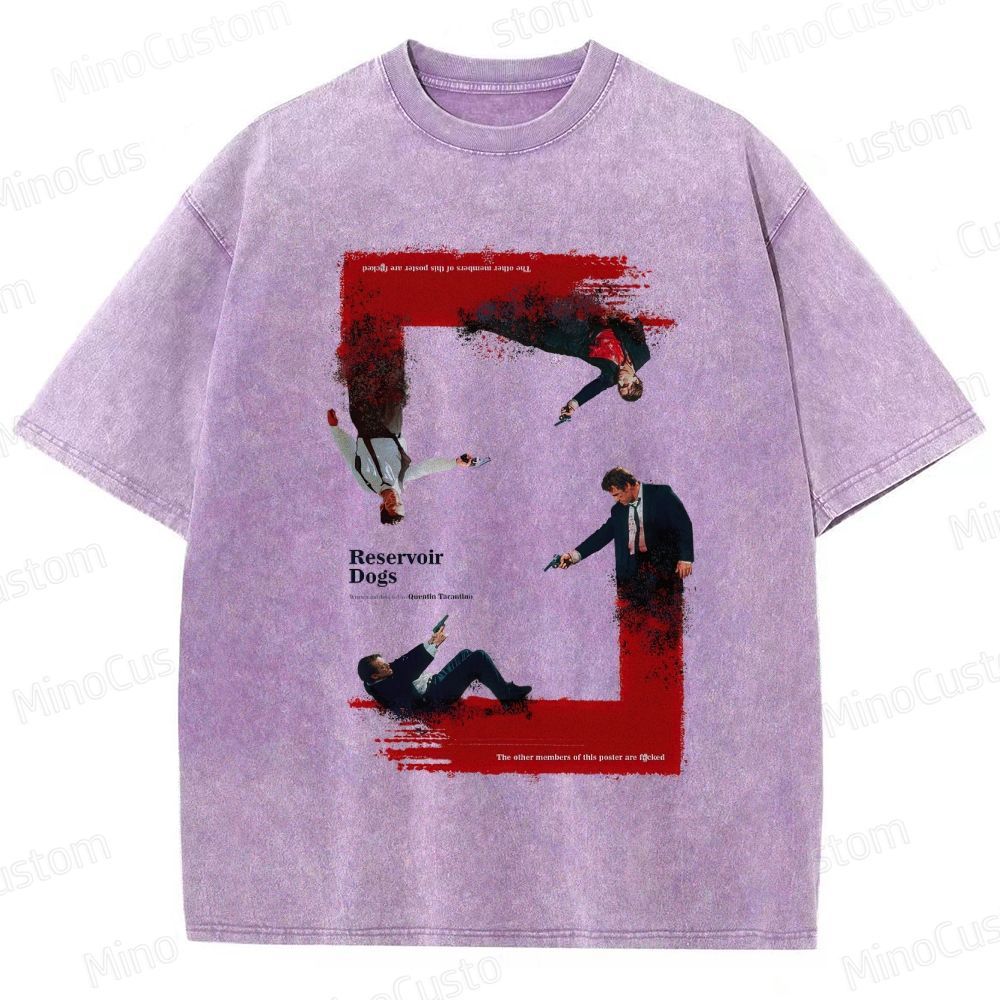 Crime - Themed Character Collage Short - Sleeve T - Shirt