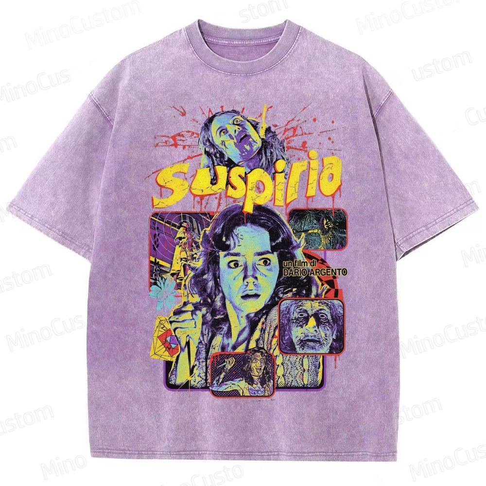 Horror - Themed Character Collage Short - Sleeve T - Shirt