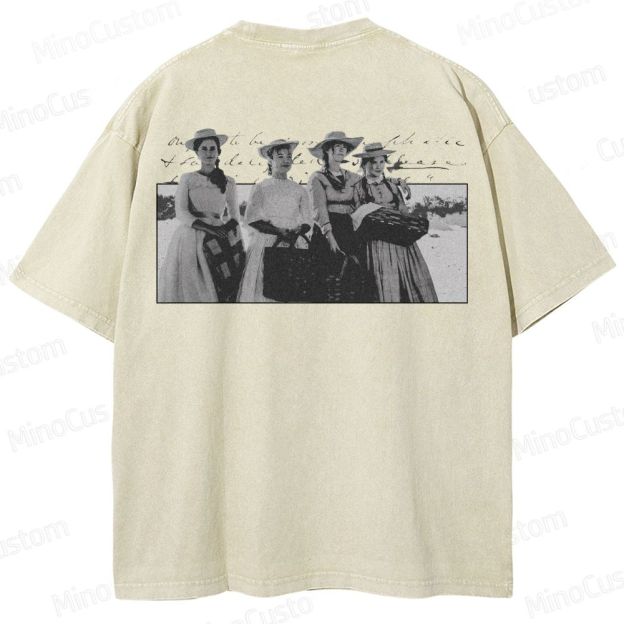 Vintage Character Collage Short - Sleeve T - Shirt