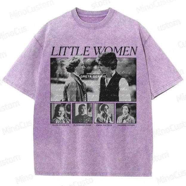 Vintage Character Collage Short - Sleeve T - Shirt