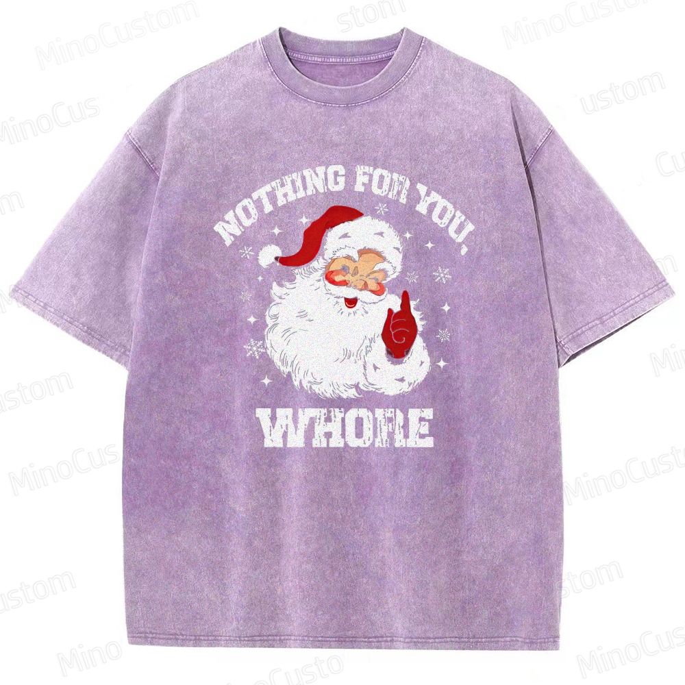 Christmas - Themed Santa Claus Graphic Short - Sleeve T - Shirt