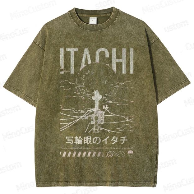 Anime - Themed Character and Scenery Graphic Short - Sleeve T - Shirt