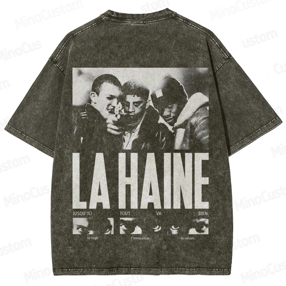 Drama - Themed Character Collage Short - Sleeve T - Shirt