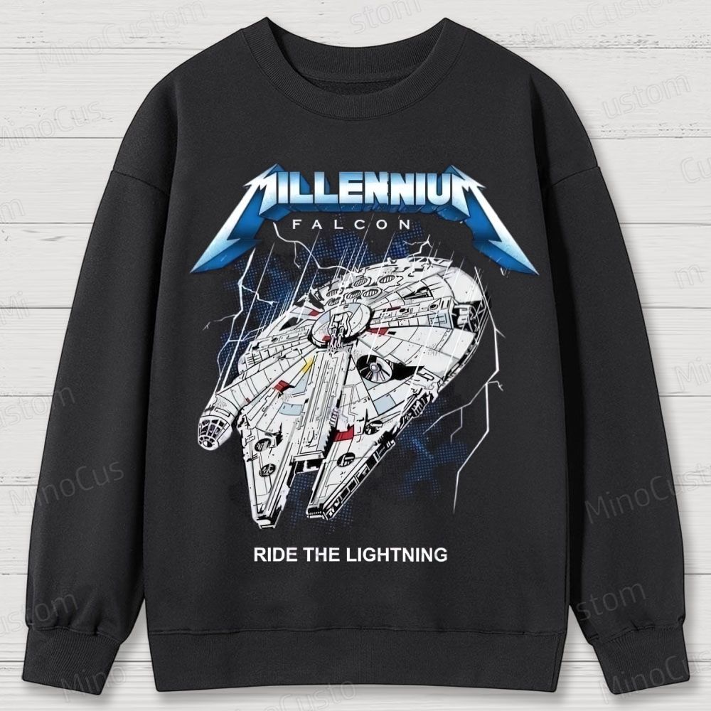 Retro Star Wars World Cotton Sweatshirts