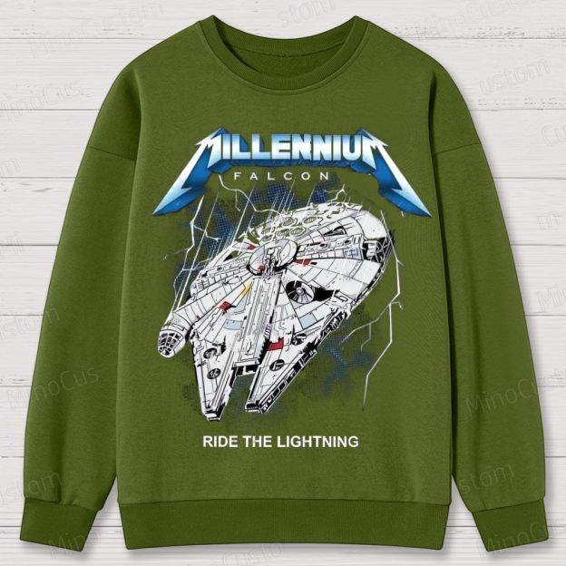 Retro Star Wars World Cotton Sweatshirts 