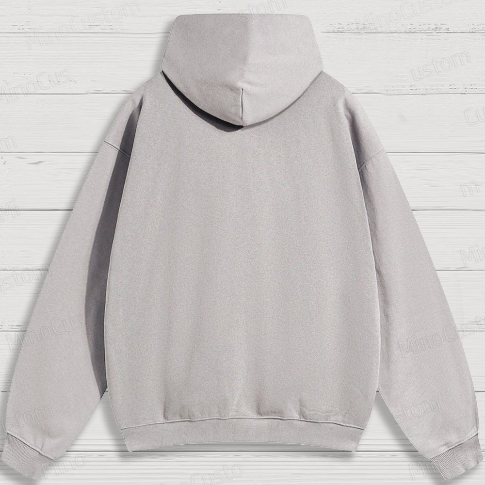 Sci - Fi Space Mission and Text Graphic Hoodie