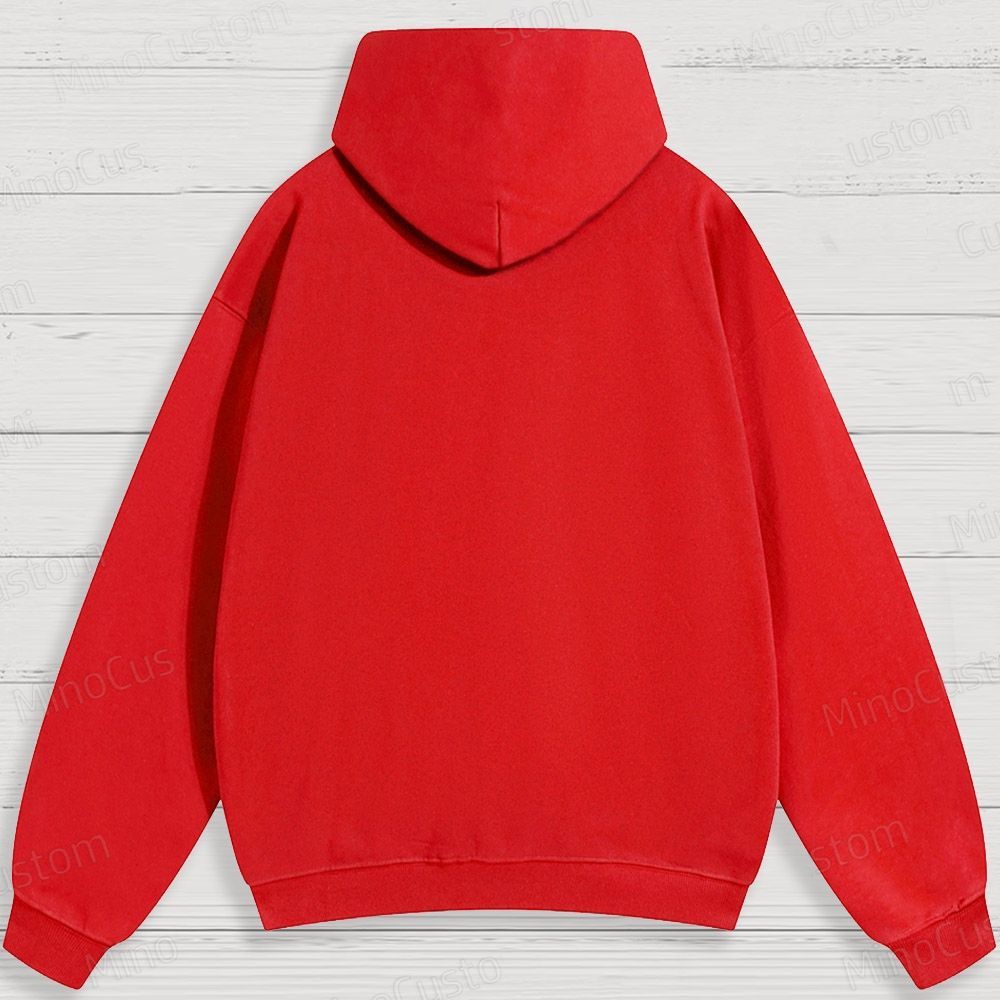 Retro Crow and Sunset Graphic Hoodie