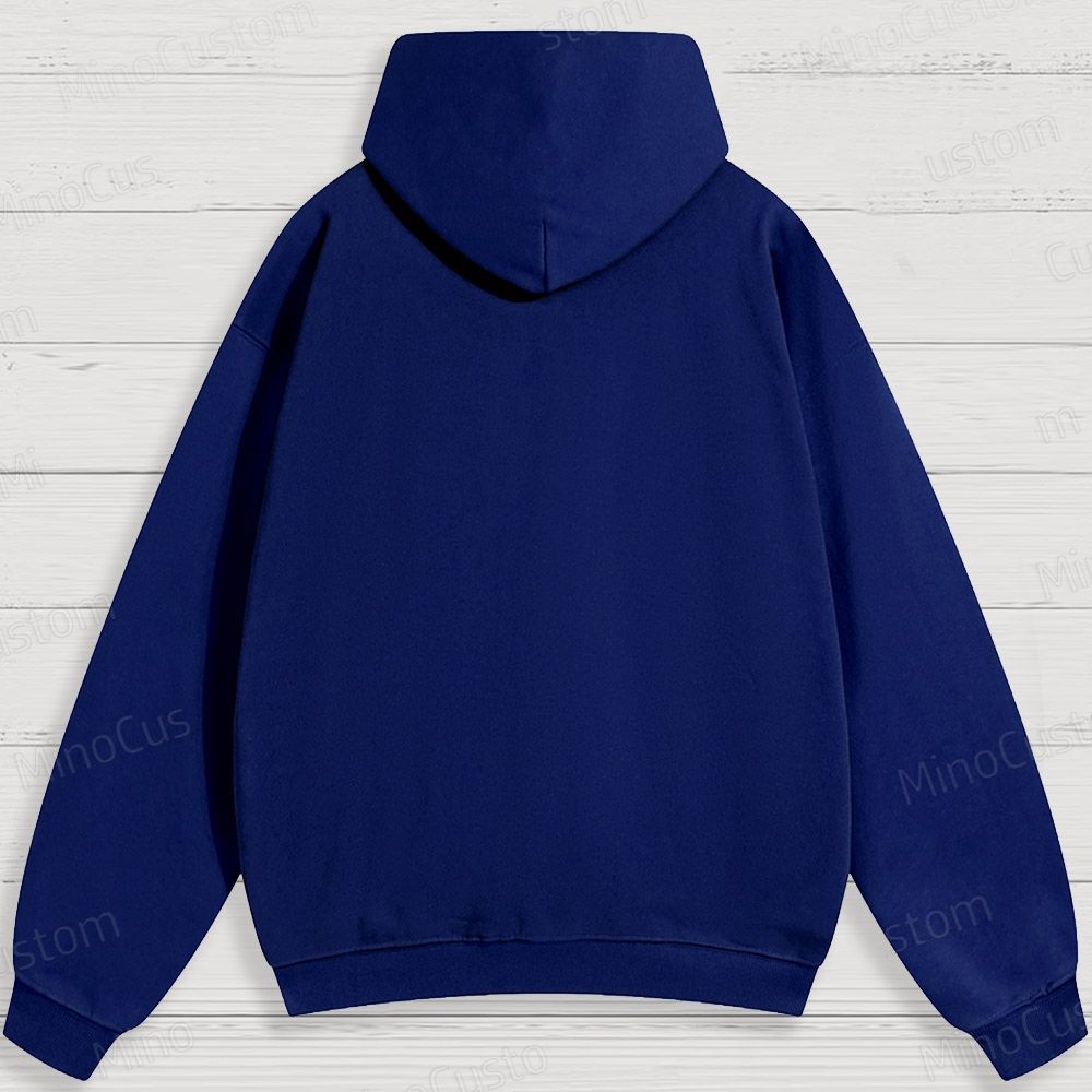 Music - Themed Note and Text Graphic Hoodie